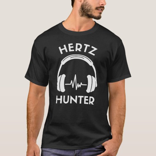 Hertz Hunter Audiophile T - Shirt (Vorderseite)