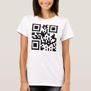 Hertz-Symbol — QR-Code T-Shirt