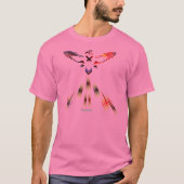 Heru Rays Men's Burnout Shirt (Vorderseite)
