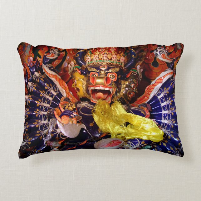 Heruka Buddha, Tibbet Nr.2 (Pillow) Dekokissen (Vorderseite)