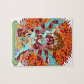 Heruka Buddhist-Gottheit Puzzle (Horizontal)