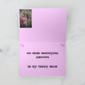 Herum monkeying, seien Sie meine Feiertagskarte (Innenseite)