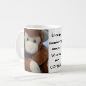 Herumalbern Kaffeetasse (Vorderseite Links)