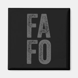 Herumfuhrwerken Finde Heraus Magnet