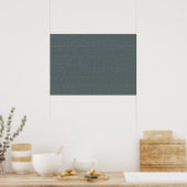 herumlucken poster (Küche)