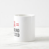 Herumlungern, verhaftet werden kaffeetasse (Mittel)