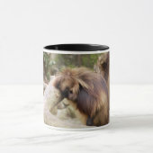 Herumlungernder Affe Tasse (Zentrum)