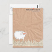 herumspringen postkarte (Vorne/Hinten)