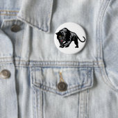 Herumstreichender Panther Button (Beispiel)