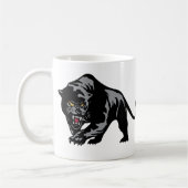 Herumstreichender Panther Kaffeetasse (Links)