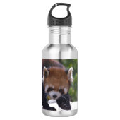 Herumstreichender roter Panda Trinkflasche (Vorderseite)