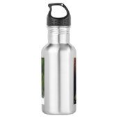 Herumstreichender roter Panda Trinkflasche (Rückseite)