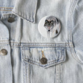 Herumstreichender Wolf Button (Beispiel)