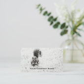 Herumsucheneichhörnchen-Gewohnheits-Visitenkarten Visitenkarte (Stehend Vorderseite)