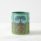 HERUNTER DEM RABBIT-HOLE, CARROT WILLOW BAUM FOLK  TASSE (Zentrum)