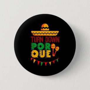 Herunterdrehen por qué - fiesta sombrero maracas d button