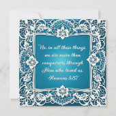 Herunterladbare, individuell anpassbare Spitzenbib Feiertagskarte (Vorderseite)