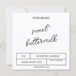 Herunterladbare Kerzenmarken Einladung