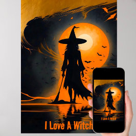 Herunterladbare magische Gotische Valentine mit He Poster