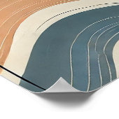 Herunterladbare Minimalistische botanische Kunst - Poster (Ecke)