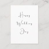 Herunterladbares Hochzeitsherz und Blütengrün Platzkarte (Rückseite)