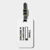 Herunterladen meiner Flamencotanzfähigkeit Gepäckanhänger (Vorderseite vertikal)