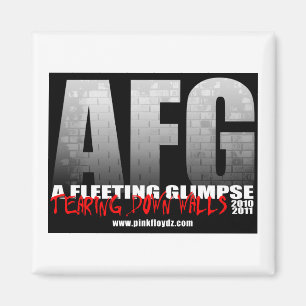 "Herunterreißend ummauert" Magneten Magnet