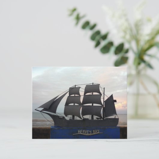 Hervey Bay Postkarte (Stehend Vorderseite)