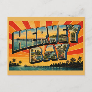 Hervey Bay Queensland Australien Küstenstadt  Postkarte