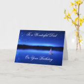 HERVORBRINGEN AUS HEITEREM HIMMEL BIRTHDAYDAY KARTE (Gelbe Blume)