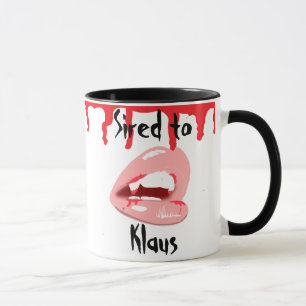 Hervorgebracht zur Klausvampire-Lippenkaffee-Tasse Tasse