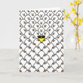 Hervorragend! Grußkarte Karte (Gelbe Blume)