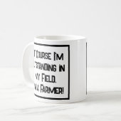 Hervorragend in meinem Feld. Bauer Kaffeetasse (Vorderseite Links)