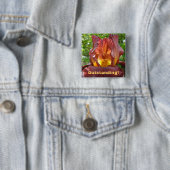 Hervorragend! Schaltfläche Iris Blume Lehrer Button (Beispiel)