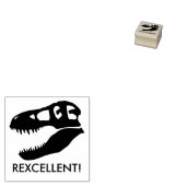 Hervorragend! T. rex Dinosaur Skull Gummistempel (Stempel)