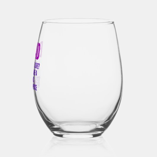 hervorragend weinglas ohne stiel (Links)