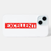 Hervorragende Briefmarke Case-Mate iPhone Hülle (Rückseite (Horizontal))