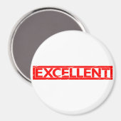 Hervorragende Briefmarke Magnet (Vorderseite/Rückseite)