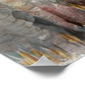 Hervorragende Elefantenfamilie Poster (Ecke)