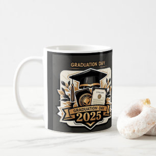 " HERVORRAGENDE KENNTNIS: ABSCHLUSS DAY 2025 " KAFFEETASSE