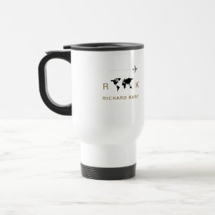 Hervorragende Klasse Mit Monogramm Reisebecher