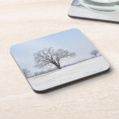 Hervorragende Wintereiche Getränkeuntersetzer (Linke Seite)