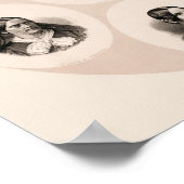 Hervorragende Zahlen der Bewegung für das Wahlrech Poster (Ecke)