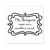 Hervorragender Arbeitstrainer | Briefmarke aus sel Permastempel (Design)