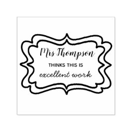 Hervorragender Arbeitstrainer | Briefmarke aus sel Permastempel