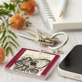 Hervorragender Kraken Schlüsselanhänger (Vorderseite rechts)