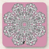 Hervorragender Octa Glyph Dawn Untersetzer (Vorderseite)