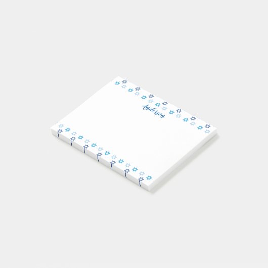 Hervorragender Star von David Post-it Klebezettel (angewinkelt)