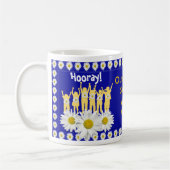 Hervorragender Student - Gänseblümchen blüht Tasse (Links)