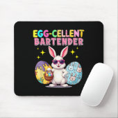 Hervorragender zarter Osterhase Single-Jagd-Ei Mousepad (Mit Mouse)